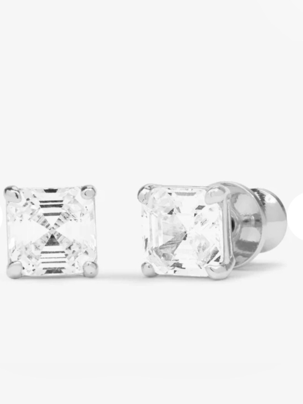 Melinda Maria The Queen's 6mm Studs silver